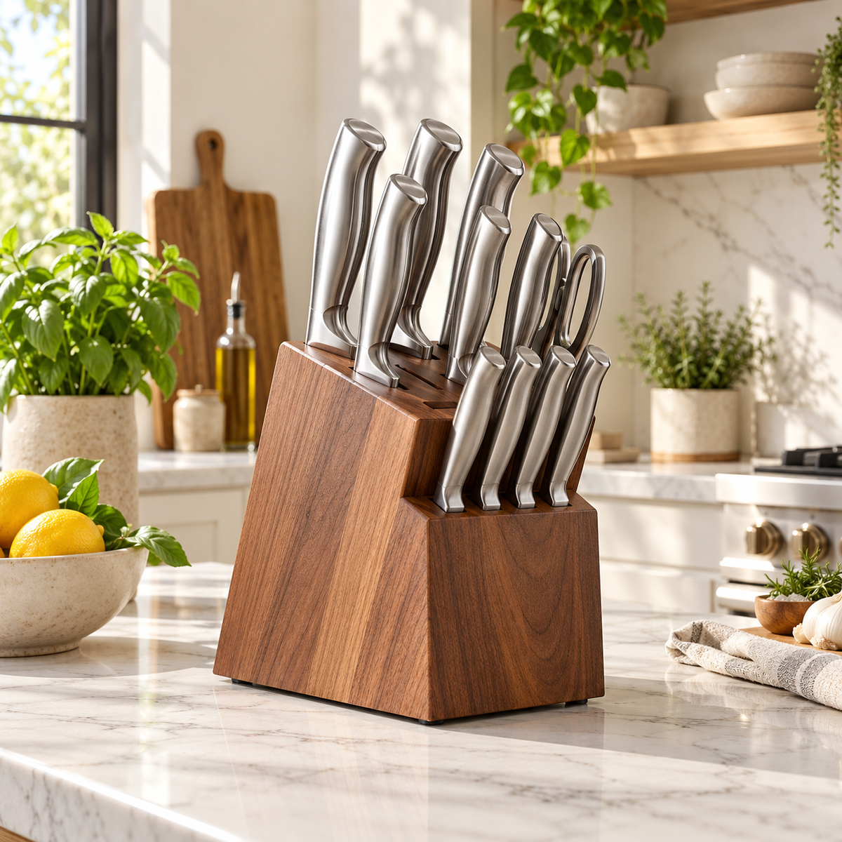 Auramavix™ DrawerFlow Expandable Cutlery Organizer