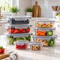 Auramavix™ FreshNest Modular Food Storage Container Set