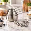 Auramavix™ MeasureMate Magnetic Measuring Spoon Set