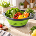 Auramavix™ DrainEase Collapsible Kitchen Colander